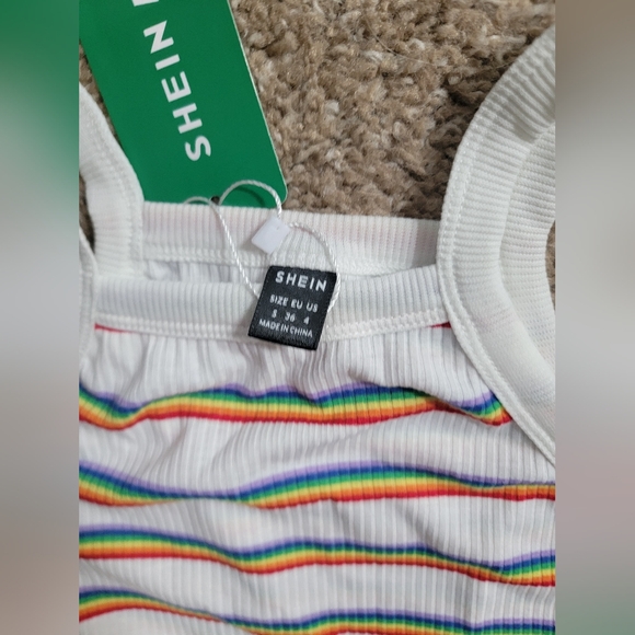 Cute Striped Rainbow Tank - Picture 4 of 6